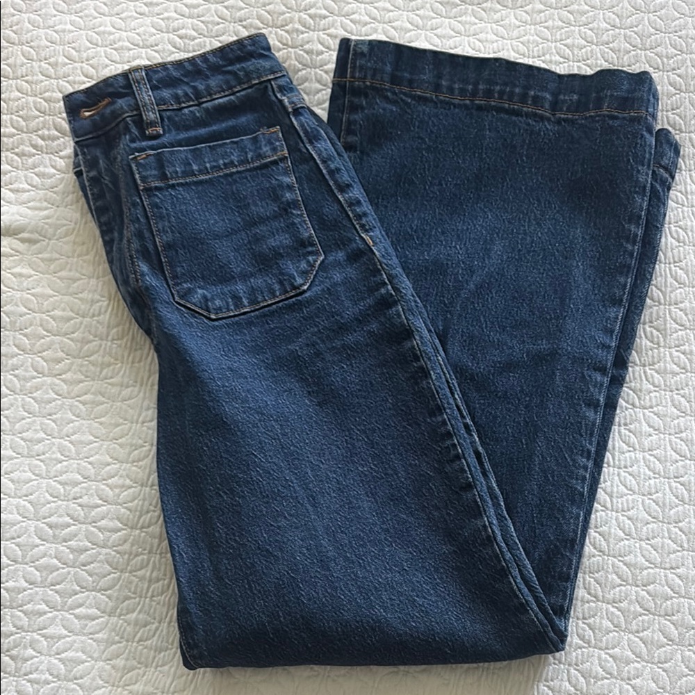 Dark Blue Denim Jeans